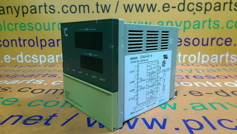 OMRON TEMPERATURE CONTROLLER E5AX-AF-X - 裕益科技自動化設備可程式編碼器PLC分散式控制系統DCS